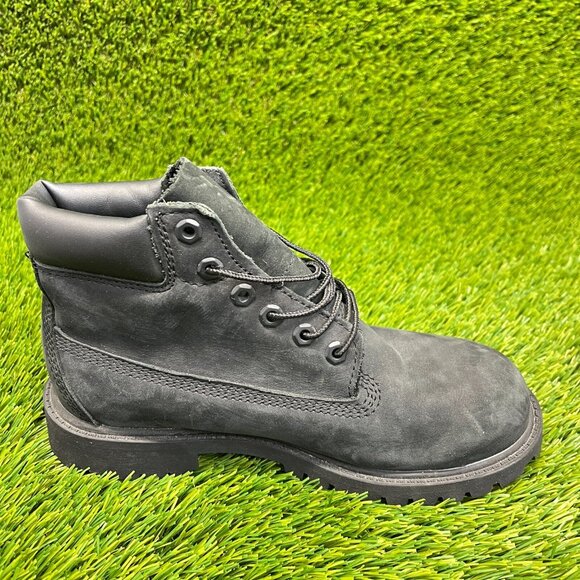 Timberland Premium 6 Inch Boys Size 3M Black Outdoor Waterproof Leather Boots main image 7